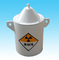 Los envases protegidos ventaja radiactiva del tanque de almacenamiento de la fuente modificaron para requisitos particulares